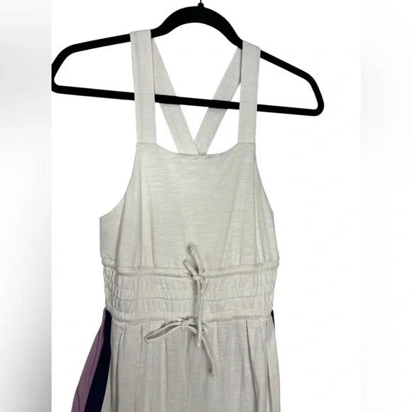 Anthropologie Daily Practice Relaxed Colorblock Jumpsuit Casual Lightweight XS - Picture 4 of 14